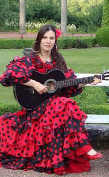 flamenco spaanse gitariste